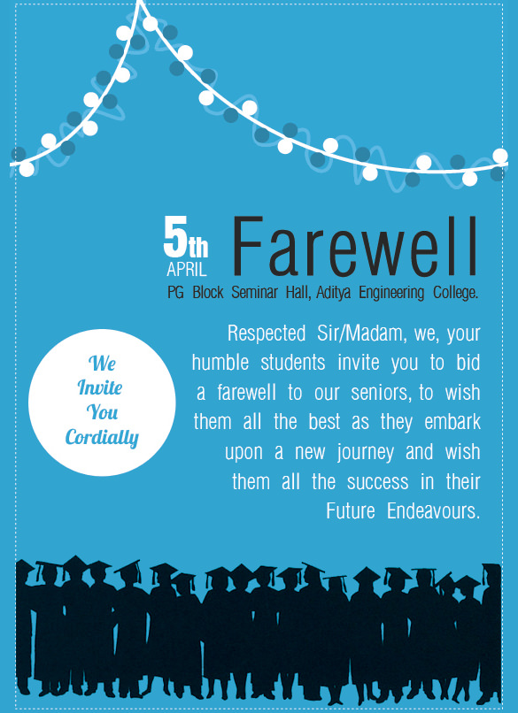 farewell party template microsoft word